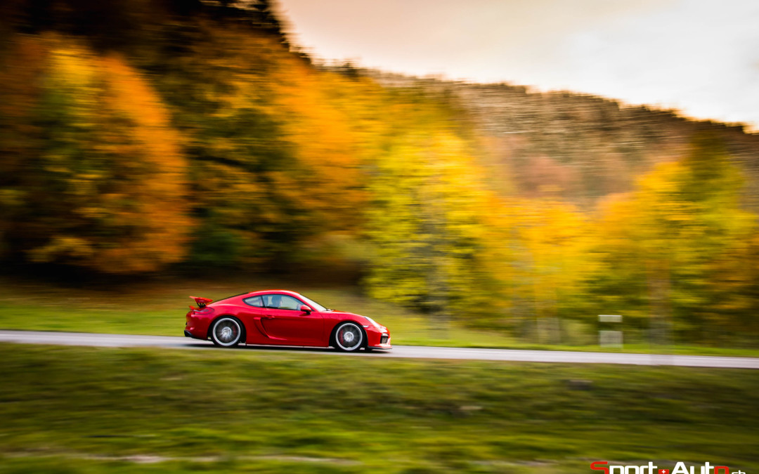 ESSAI PORSCHE CAYMAN GT4