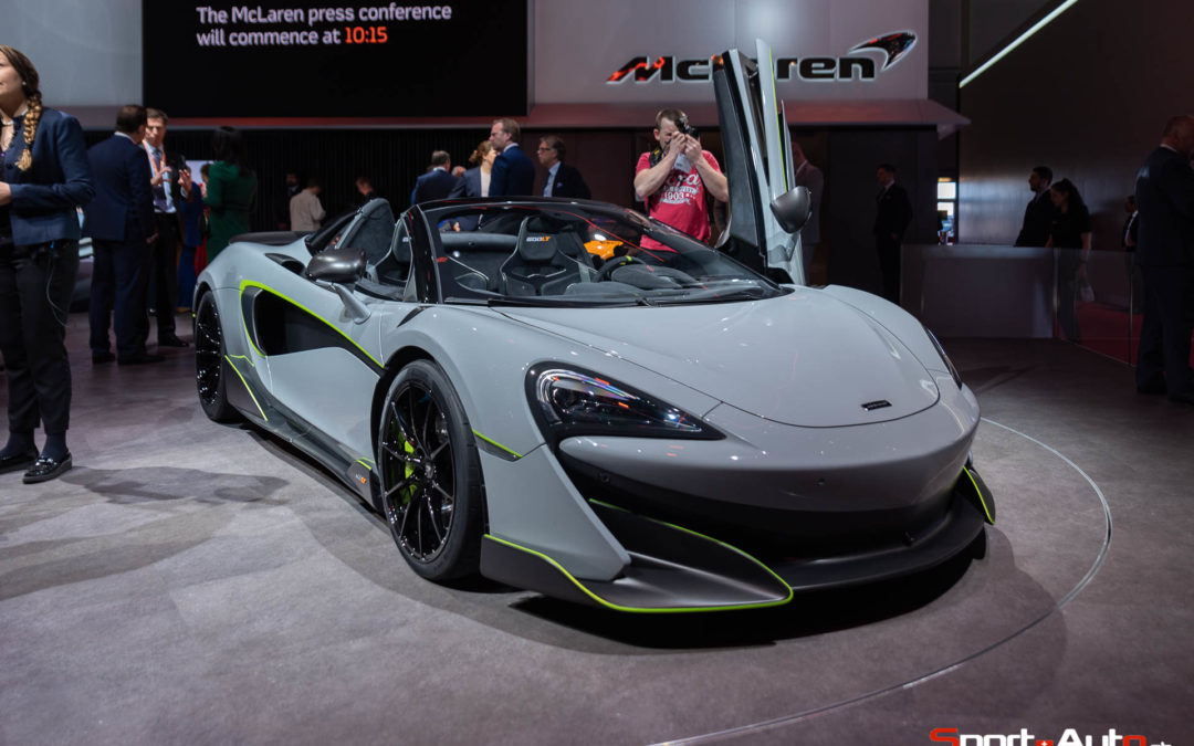 GENÈVE 2019 – McLAREN 600LT SPIDER
