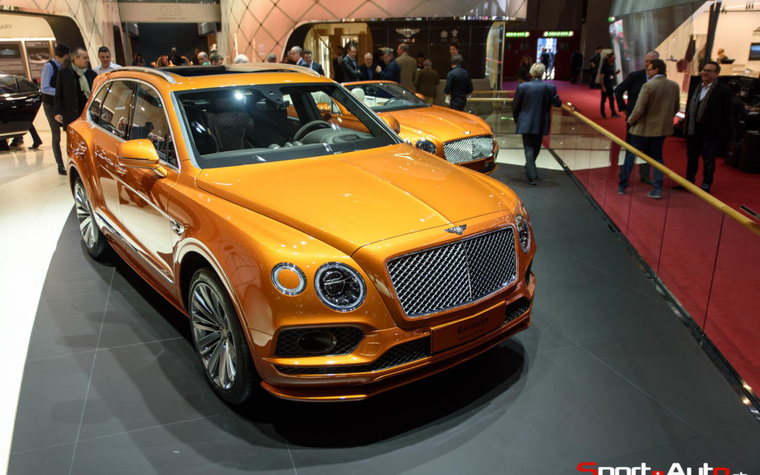 GENÈVE 2019 – BENTLEY BENTAYGA SPEED