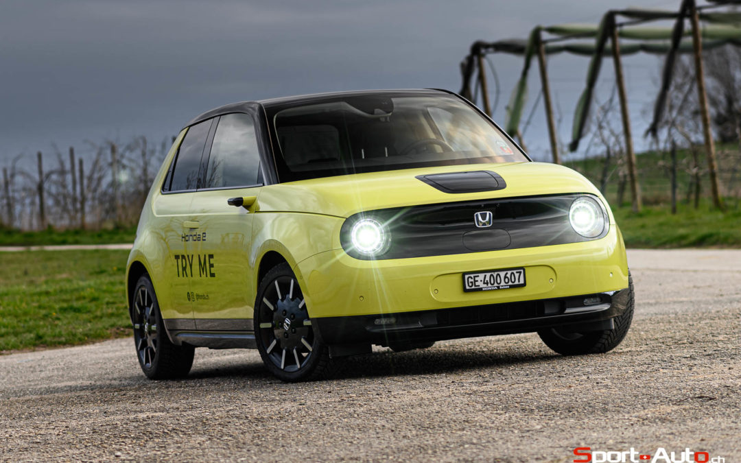 HONDA e : PLAISIR DE CONDUITE AU RENDEZ-VOUS ?