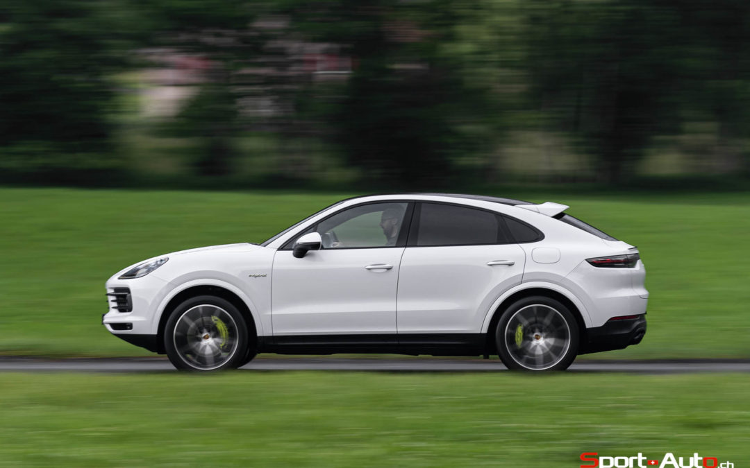 ESSAI PORSCHE CAYENNE E-HYBRID COUPÉ