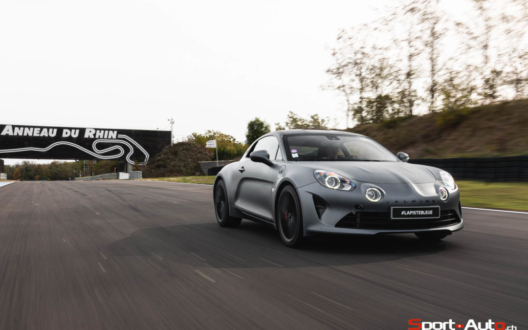 LA PISTE BLEUE – L’ANNEAU DU RHIN EN ALPINE A110 S