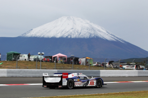 Sébastien Buemi sur le circuit de Fuji
