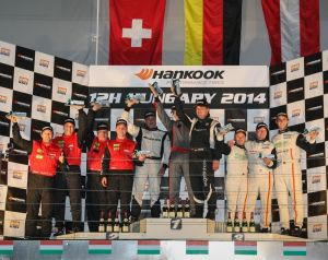 Hofor Racing termine sur le podium des 12h de Hongrie