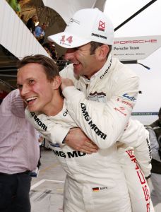 Porsche Team: Marc Lieb, Romain Dumas (l-r)
