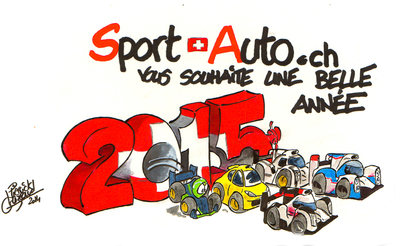 Sport-Auto.ch formula i migliori auguri di buon 2015!