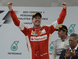 F1 - GP Malaisie : Vettel marche sur les traces de Schumacher - Forza Ferrari !