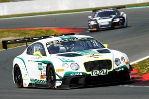 Double pole for Bentley on ADAC GT Masters debut, Rahel Frey 12th