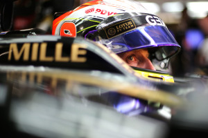 Romain Grosjean Lotus F1 - Bahrain Grand Prix 2015