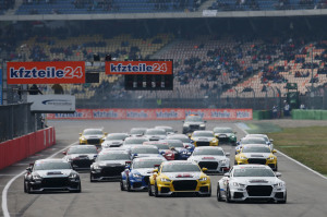 Levin Amweg 7th in his first Audi Sport TT Cup race
