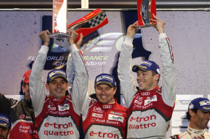 Audi and Marcel Fässler celebrates second WEC season victory at Spa