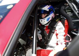 Rahel Frey brille en Audi Sport TT Cup