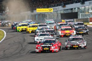 Motorsports: DTM race Nuerburgring