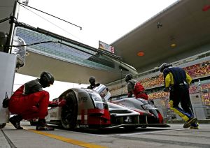 FIA WEC -  Audi on second row at Shanghai