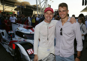 Nico Müller en visite à la finale du WEC à Bahreïn… et au karting de Lyss