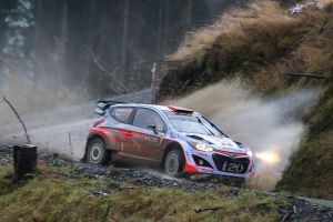 WRC -  Hyundai Motorsport concludes competitive second season with final push in Wales