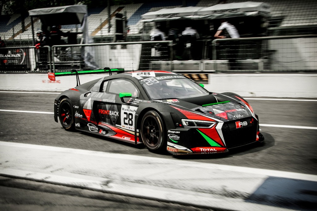 Two cars in the top 10 at Monza in the Endurance Cup for the Belgian Audi Club Team WRT