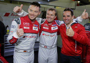 Pole position for Audi in Silverstone