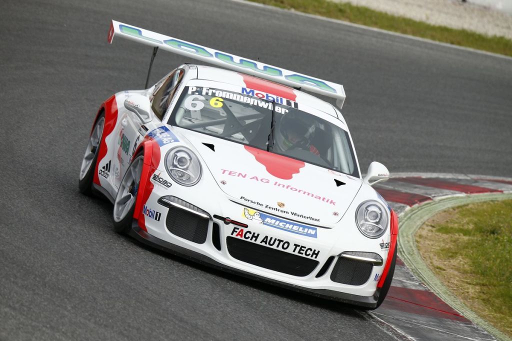 Saisonauftakt für Philipp Frommenwiler im Porsche Mobil 1 Supercup