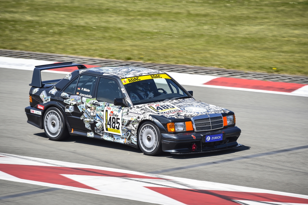 ADAC 24h Classic - Mercedes-AMG DTM driver Daniel Juncadella starts in the EVO II in the Youngtimer Trophy