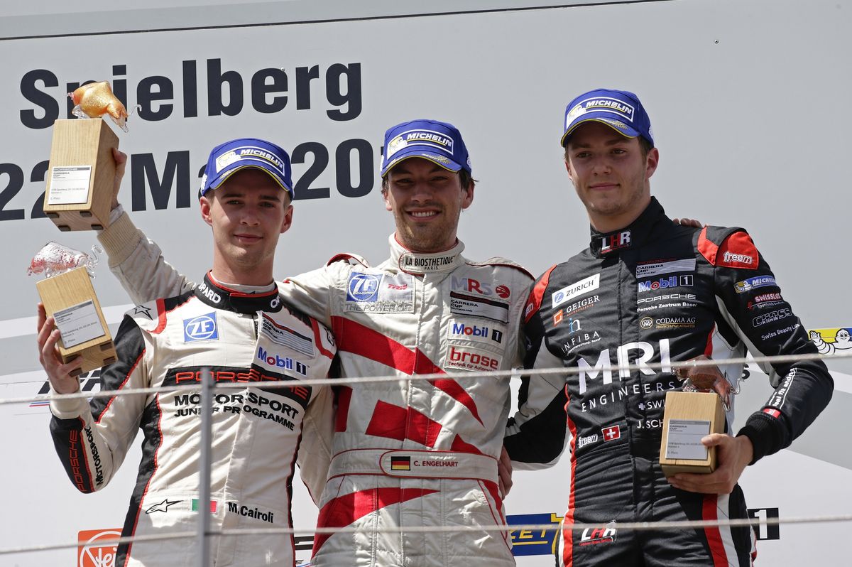 Carrera Cup - Jeffrey Schmidt 3rd in Spielberg