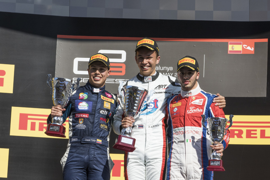 GP3 Jenzer Motorsport - Ausgezeichneter Start für Tunjo mit Podium!