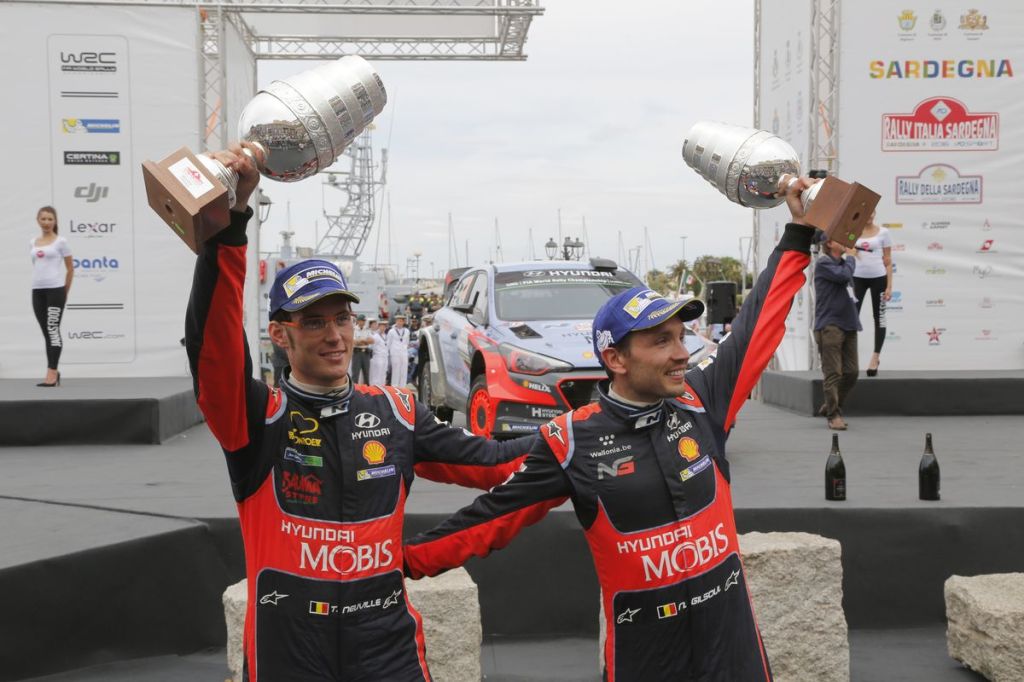 Hyundai Motorsport scores victory as Neuville shoots the winner in Sardinia