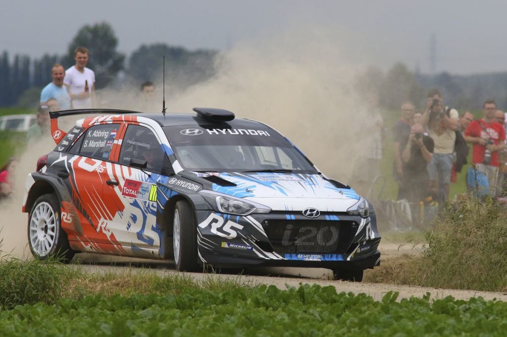 Hyundai Motorsport’s New Generation i20 R5 grabs attention at the Ypres Rally
