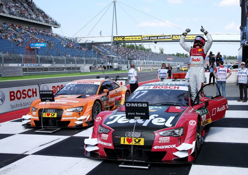 Second DTM victory for Miguel Molina, one-two for Audi