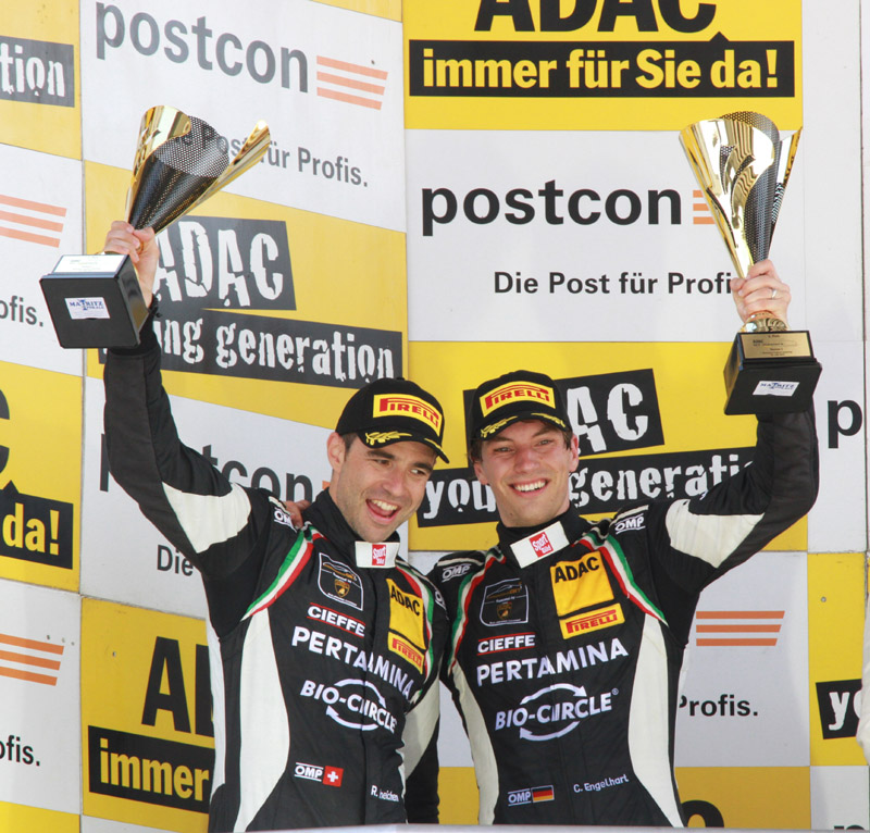 ADAC GT Masters – Rolf Ineichen sur le podium du Lausitzring