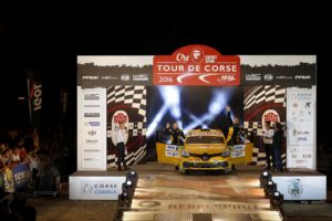 70 RENAULT SPORT RALLY TEAM, Burri Michael, Levratti Anderson, Renault, Clio, Ambiance during the 2016 WRC World Rally Car Championship, Tour de Corse rally from september 30 to october 2 at Ajaccio, France - Photo Bastien Baudin / DPPI