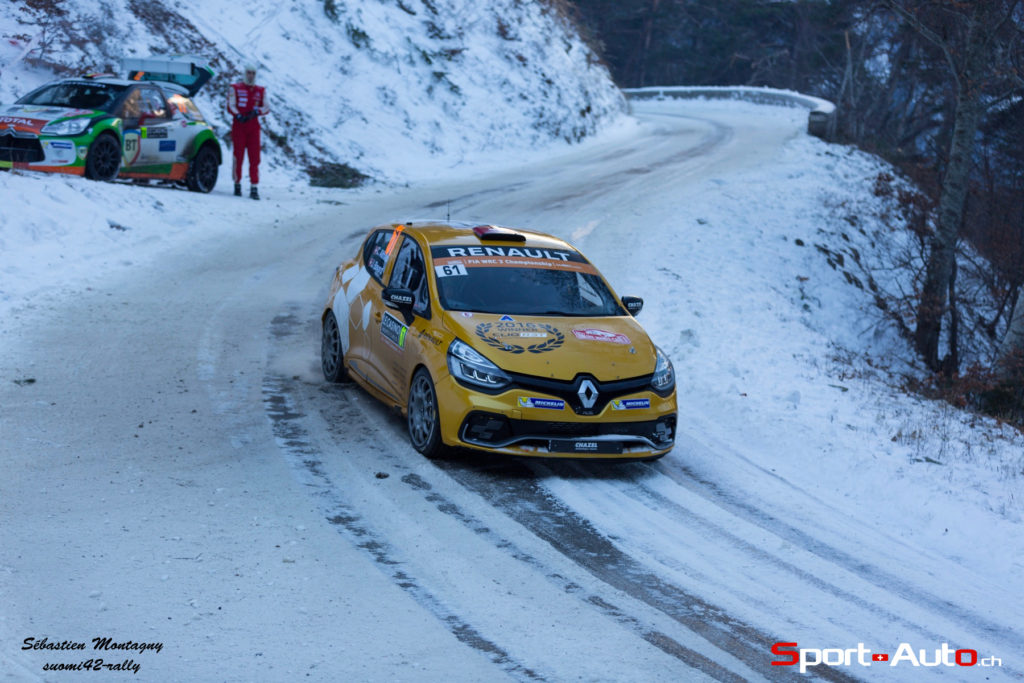 Strong showing for the Renault Clio R3Ts at the Rallye Monte-Carlo