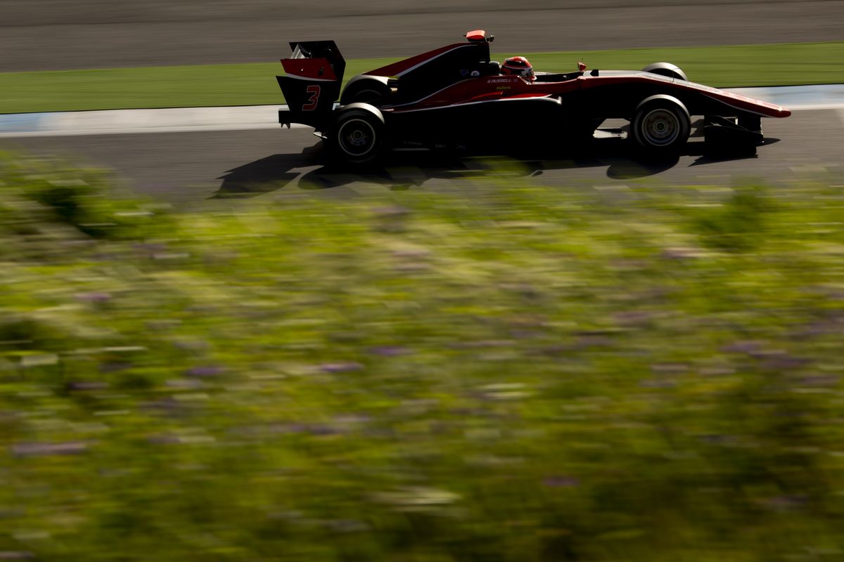 GP3 -  George Russell quickest on Day 1