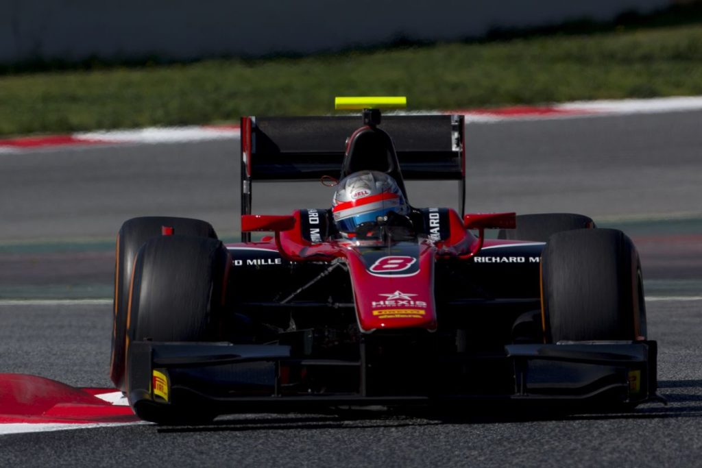 FIA formula 2 - Albon fastest on day two in Barcelona