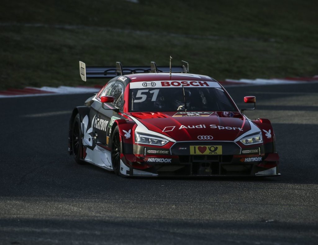 Race track debut for the new Audi RS 5 DTM