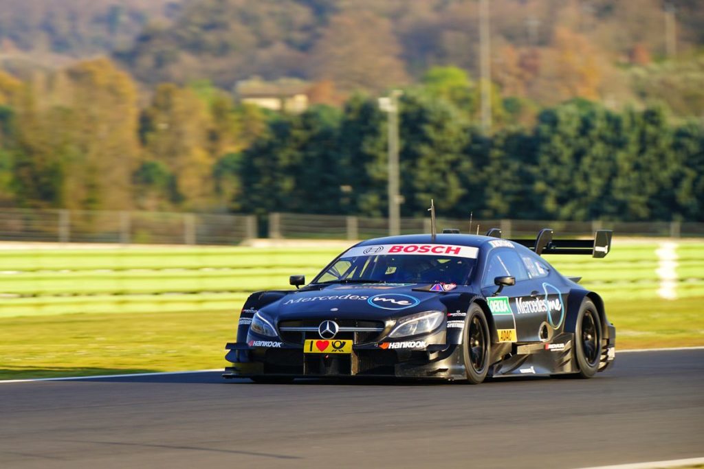 Mammoth test programme for new Mercedes-AMG C 63 DTM at Vallelunga