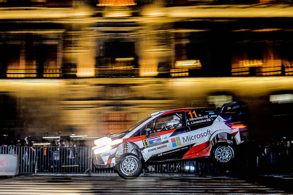 Hänninen leads in the city as Rally Mexico gets underway