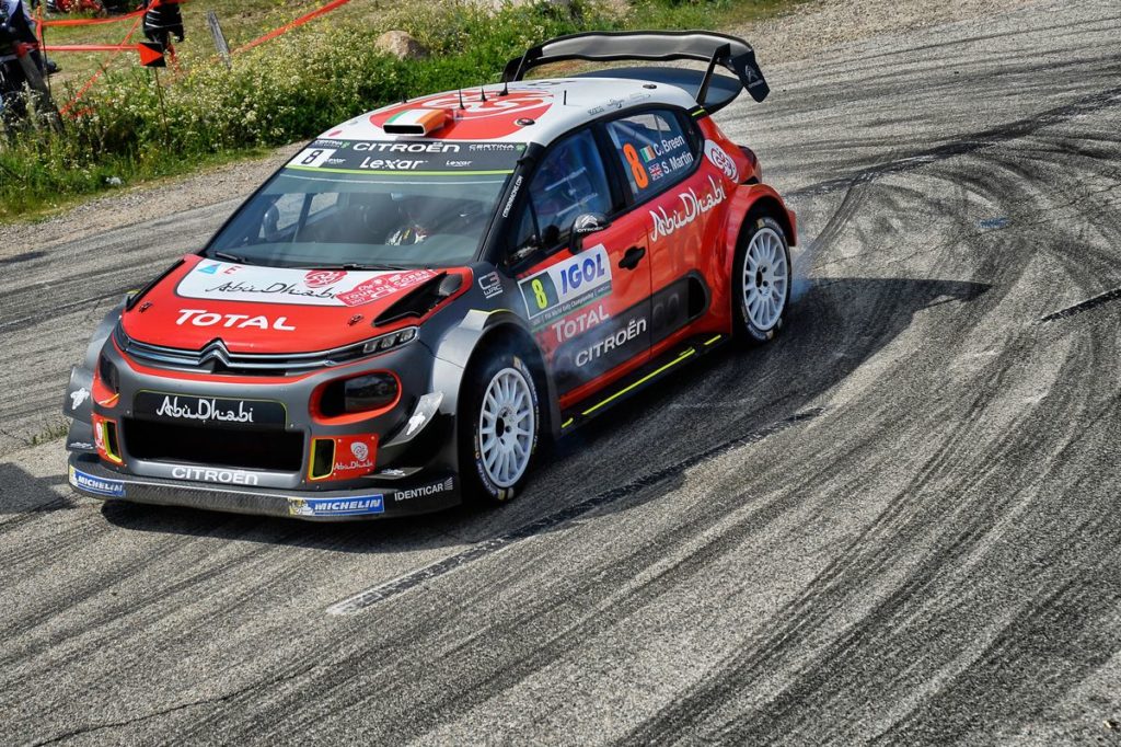 Craig Breen remains on Corse