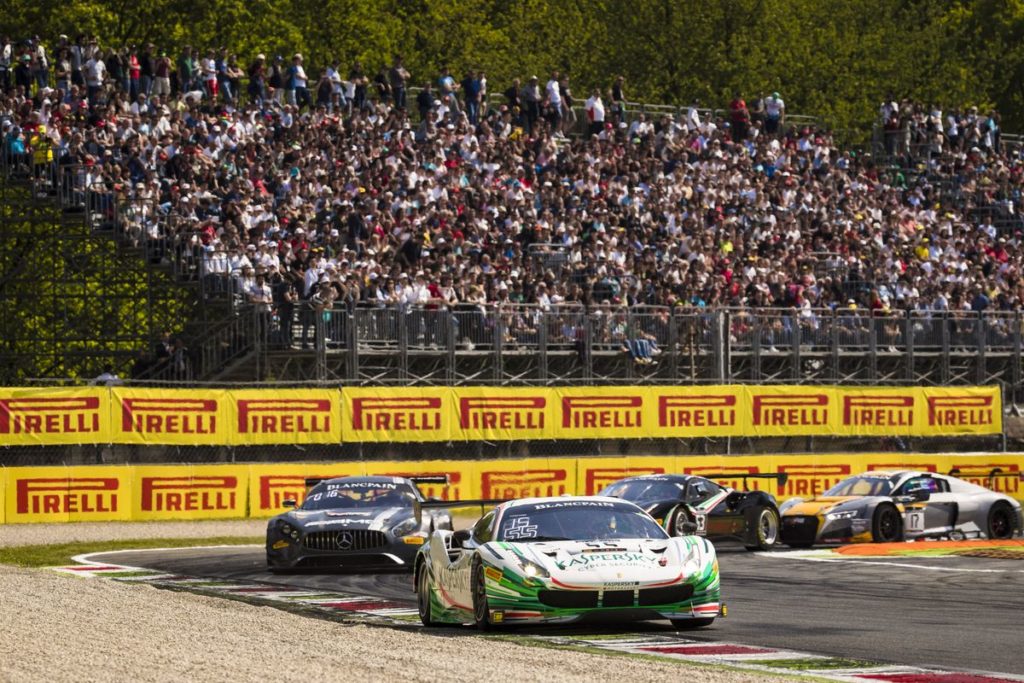 Blancpain GT Series - Kaspersky Motorsport within sight of the podium