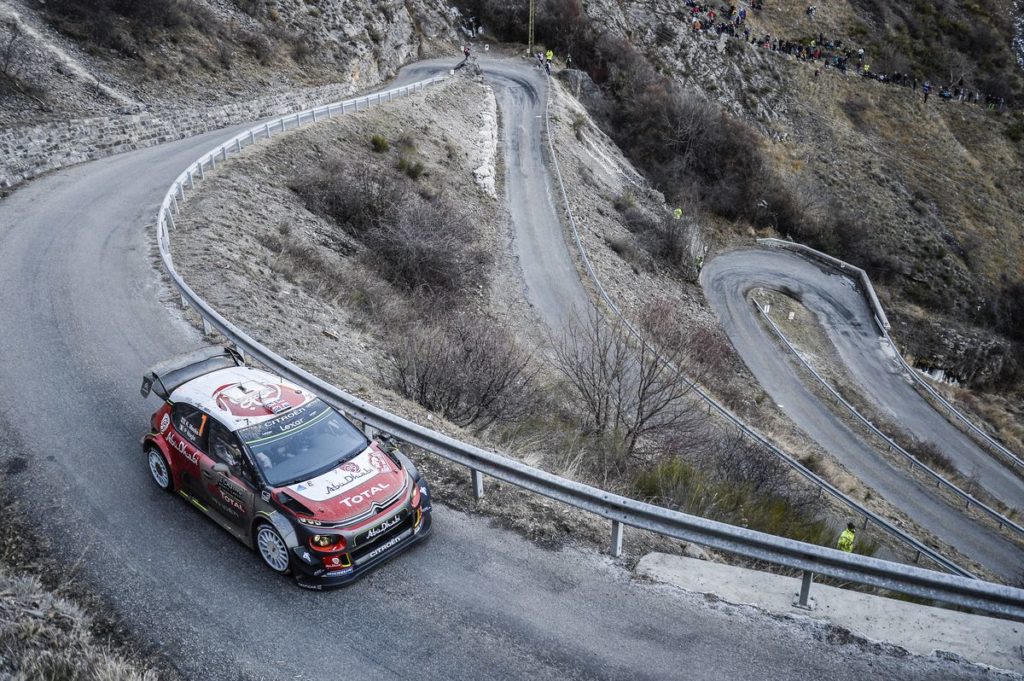 Full-strength line-up of Citroën C3 WRCs at Tour de Corse!