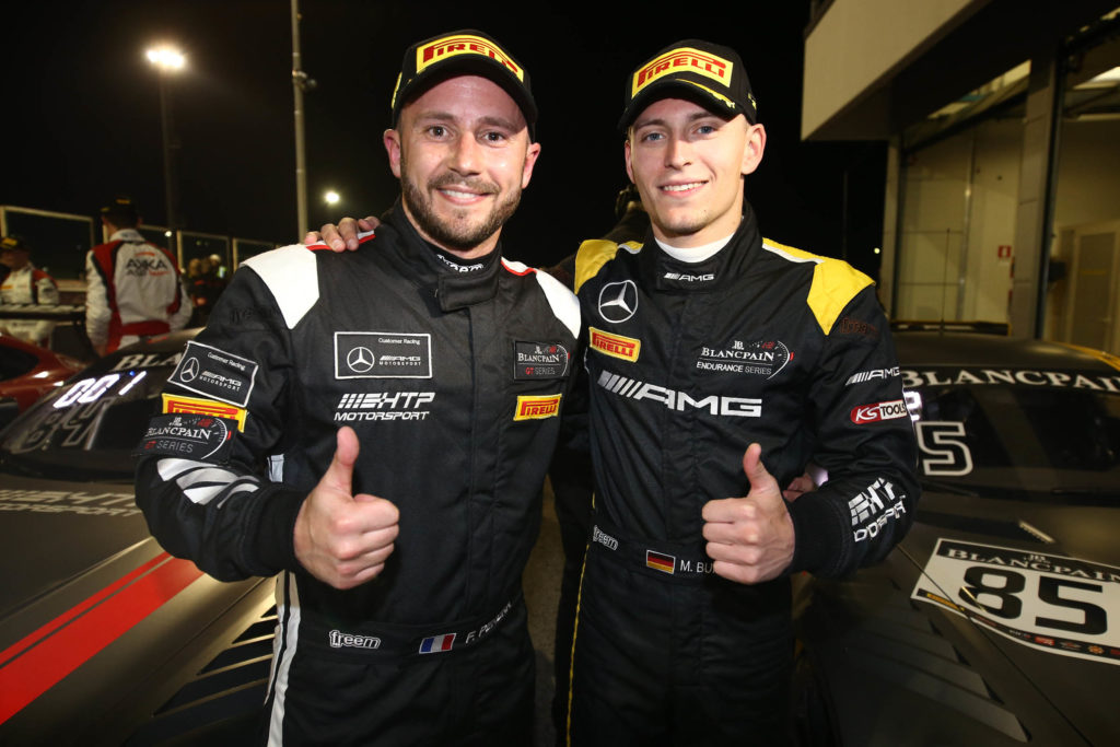 Blancpain GT Series - Franck Perera and Maxi Buhk winners of turbulent Qualifying Race