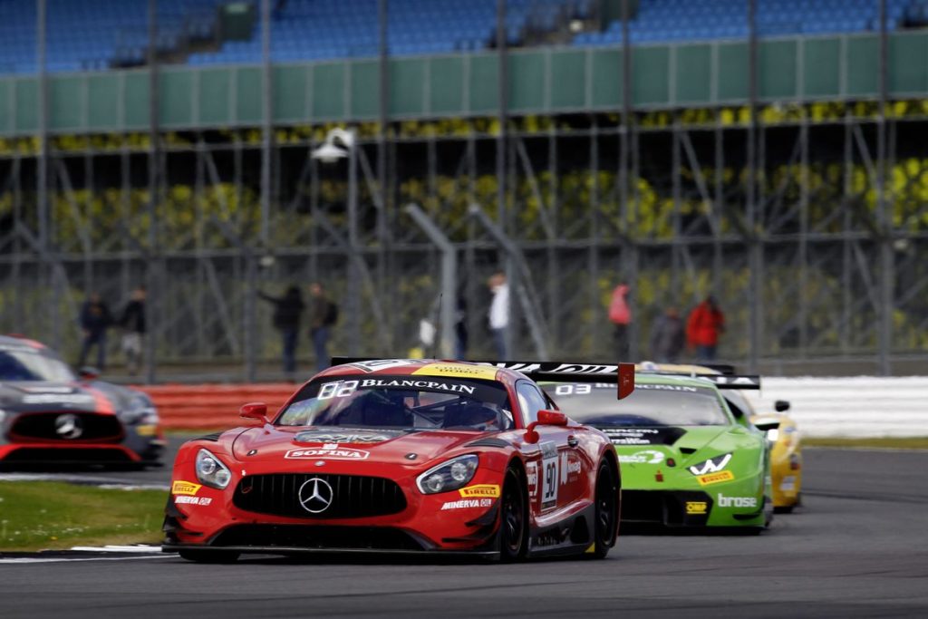 Customer Racing: Blancpain GT Series Endurance Cup: Doppelpodium für Mercedes-AMG Motorsport in Silverstone