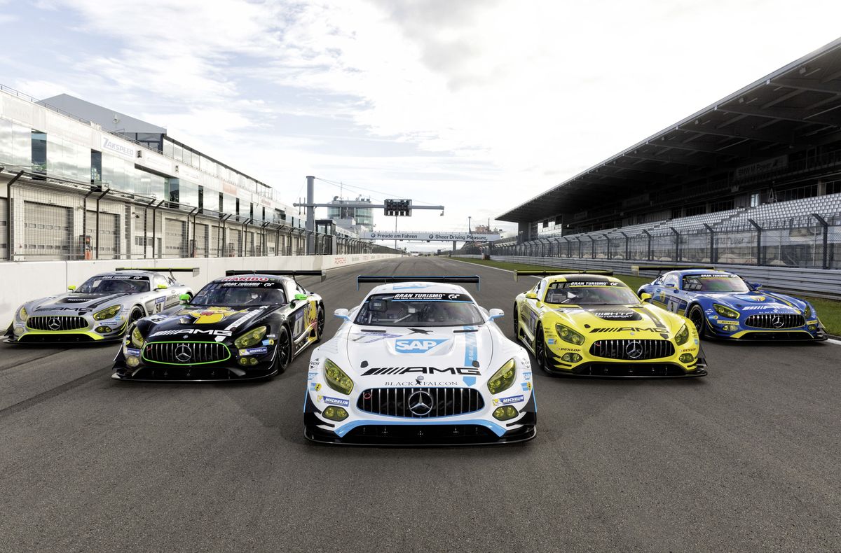 A huge presence for Mercedes-AMG in its anniversary year at the Nürburgring 24-hour race