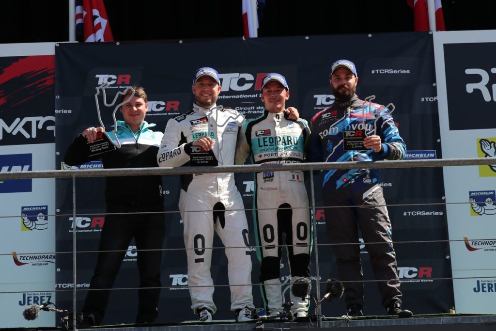 2017 Spa Race 2 podium