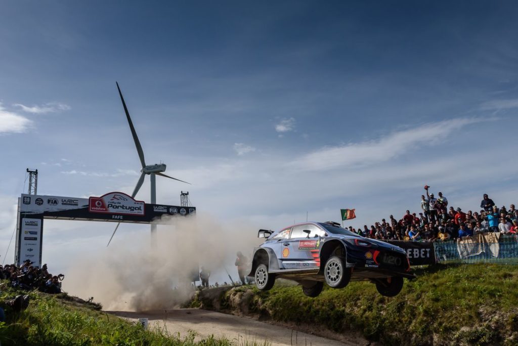WRC - Hyundai Motorsport feiert doppeltes Podestergebnis in Portugal