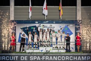 LMP1 Podium at the WEC 6 Hours of Spa - Circuit de Spa-Francorchamps - Spa - Belgium