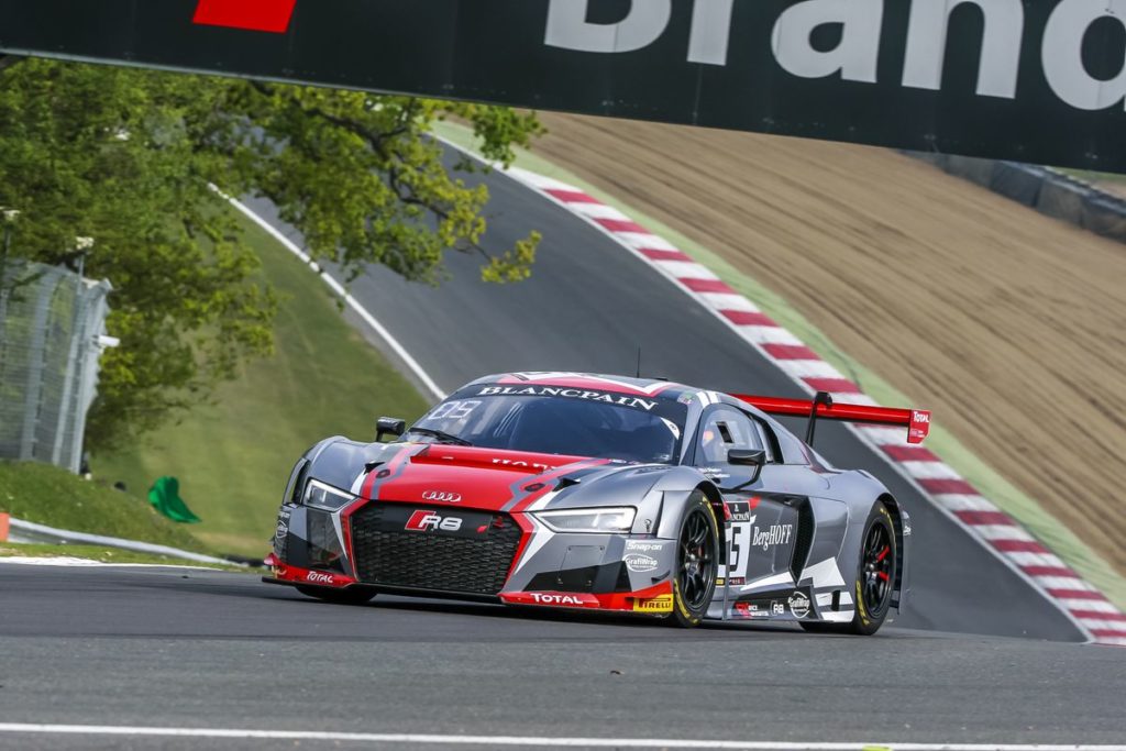 Blancpain GT Series - Double podium finish at Brands Hatch brings back the Belgian Audi Club Team WRT to the fore-front