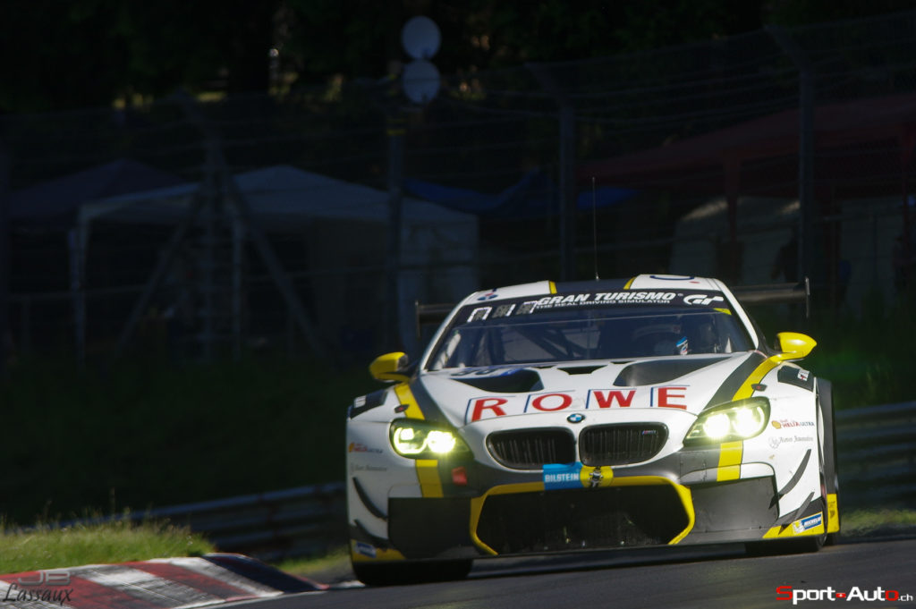 ROWE Racing secures second place at the Nürburgring with the BMW M6 GT3