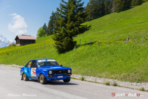 Rallye du Chablais pascal bachmann ford escort mk2 - sebastien montagny