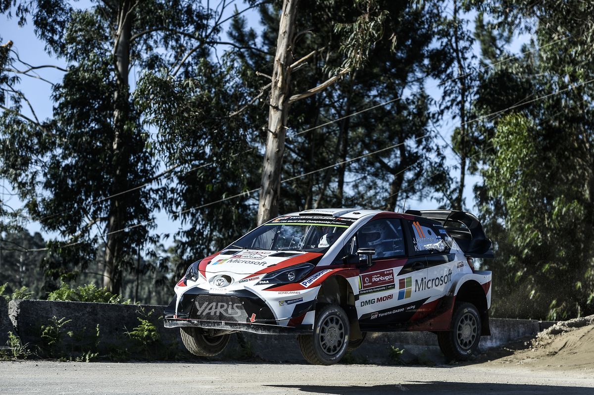 WRC - A twist at the end of friday on a demanding rally of Portugal